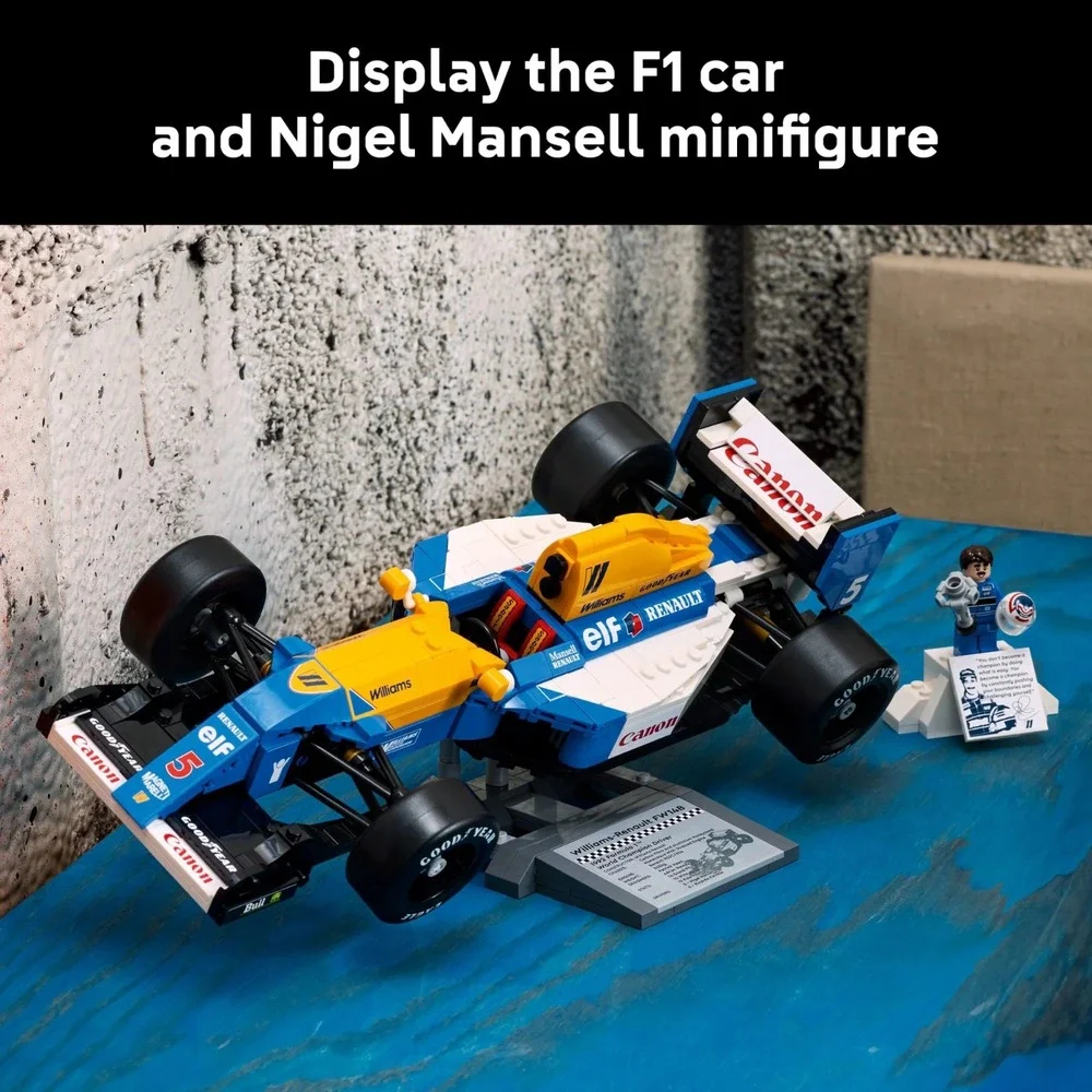 LEGO ICONS/WILLIAMS RACING FW14B/NIGEL MANSELL/10353/799 PCS/NEW/MSLIWR070226